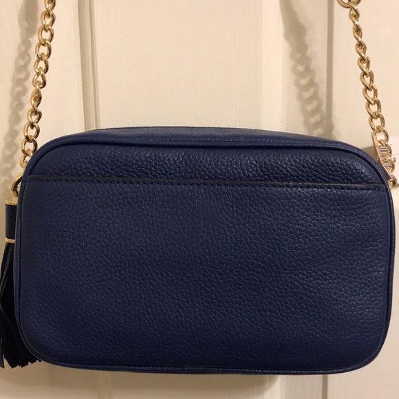 Authentic Sapphire Michael Kors crossbody purse - Picture 4 of 8